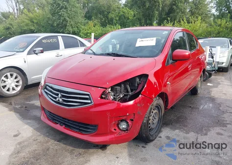 2017 Mitsubishi Mirage G4 Es из США, поврежденный, VIN ML32F3FJ7HHF15346